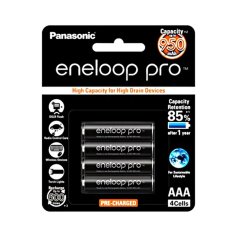 Panasonic Eneloop PRO AAA - 950mAh - Bp4 - Hitam