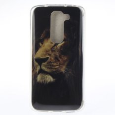 Pattern Clear TPU Silicone Gel Back Cover Skin Soft Case for LG G2 Mini (Multicolor) (Intl)