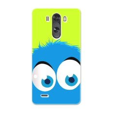 PC Plastic cartoon hair monster Case for LG G3 beat green and blue - Intl
