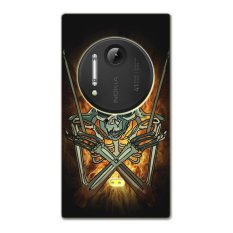 PC Plastic cartoon skeleton Case for Nokia Lumia 1020 black - Intl