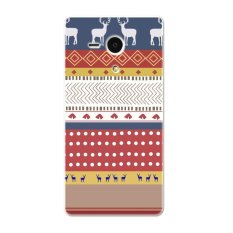 PC Plastic Christmas reindeers Case for Sony Xperia SP multicolor - Intl