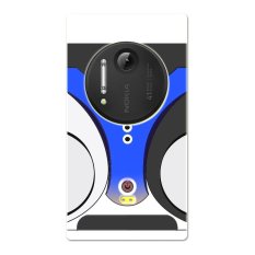 PC Plastic computer box Case for Nokia Lumia 1020 black and blue - Intl