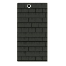 PC Plastic grey brick wall Case for Sony Xperia Z Ultra grey - Intl