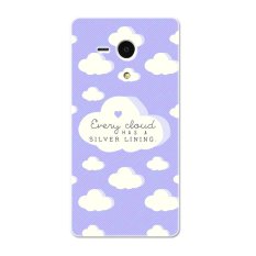 PC Plastic inspirational slogan Case for Sony Xperia SP lilac - Intl