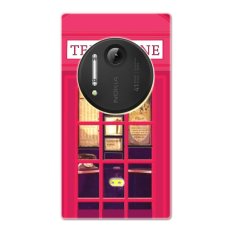PC Plastic london telephone booth Case for Nokia Lumia 1020 fuchsia - Intl