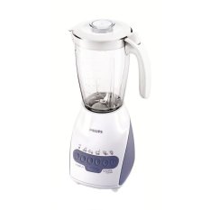 Philips Blender Tango Gelas Kaca 600W 2L - HR 2116 - Putih