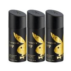 Playboy Deo Body Spray VIP - For Him - 3 Pcs