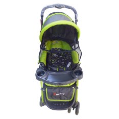 Pliko Rocker PK-238 - Baby Stroller / Kereta Dorong Bayi 4 in 1 - Hijau