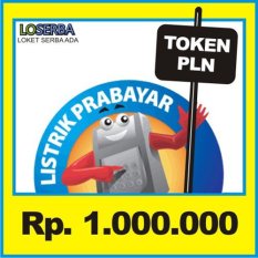 PLN Pulsa Token Rp 1.000.000