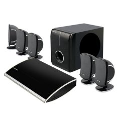 Polytron Home Theater 160 HD Speaker - Hitam - Khusus Kota Tertentu di Jawa Timur