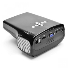 Portable LED Projector 50 ANSI Lumens Multiple Interface with Remote Support USB Flash Disk / SD Card