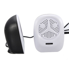 Portable Mini USB Music Player Speaker for MP3 Laptop Computer Cellphone (White)