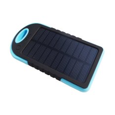 Power Bank Solar Charger Outdoor - 8800mAh - Biru