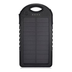 Power Bank Solar Waterproof 168.000 mAh - Hitam