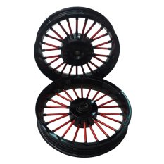 Power Velg Pelek Racing Tapak Lebar Vario FI 150 Andong Hitam Merah