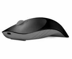 Powerlogic Wireless Mouse Air Shark - Hitam Abu-abu