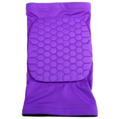 Practical Kneepad Sport Knee Support Kneelet Kneecap Leg Warmer - L (PURPLE) - Intl