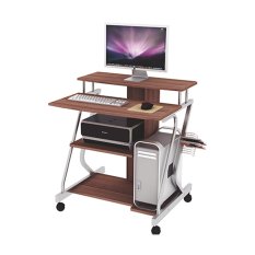 Prissilia Meja Belajar Denver Computer Desk - Cokelat