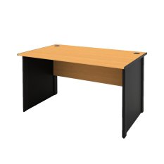 Prissilia Meja Kantor Necro Office Desk 120 Beech