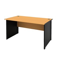 Prissilia Meja Kantor Necro Office Desk 140 Beech