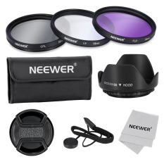Professional Lens Filter Accessory Kit for Canon Nikon Sony Samsung film and Other DSLR Camera Lenses - INTL