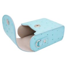 PU Leather Generic Universal Camera Case Bag Cover for Canon Sony Nikon Samsung and other Pocket Camera (Blue) (Intl)