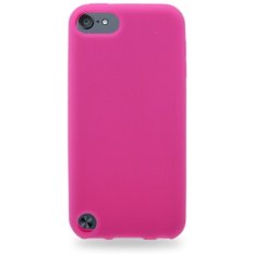 Pure Color Silicone Case untuk iPod Touch 5 - Magenta
