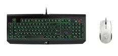 Razer Bundle Keyboard Blackwidow Ultimate 2014+Mouse Taipan White