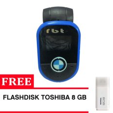 RBT CG-93 Car MP3 USB/TF Player With FM Modulator + Gratis Flashdisk Toshiba 8GB - Biru