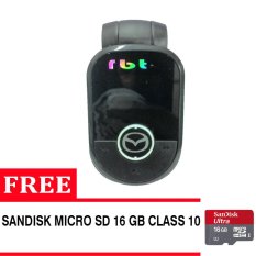 RBT CG-93 Car MP3 USB/TF Player With FM Modulator + Gratis Sandisk Micro SD 16 GB Class 10 High Speed - Hitam