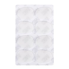 RIS Alto/Tenor Saxophone Sax Mouthpiece Patches Pads Cushions 0.8mm Clear - Intl
