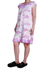 Ronaco Baju Tidur BT - 19 Dress Ungu
