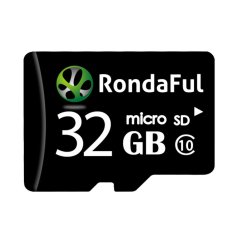 Rondaful micro sd card 32GB class10 Real capacity Memory Card TF card For Camera- Intl