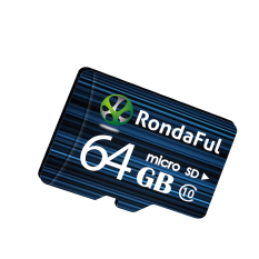 Rondaful Micro Sd Card Class 10 Real Capacity Storage Memory TF Card 64GB