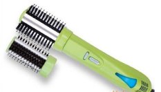 Rotating KN Air Styling Brush - Hijau