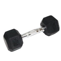 Rox Dumbbell Rubber 4 Kg