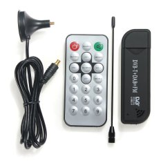 RTL2832U & R820T DVB-T RTL-SDR+DAB+FM USB 2.0 Digital TV Receiver Stick Tuner (Black) - Intl