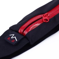Running Sport Bum Bag Travel Handy Hiking Fanny Pack Waist Belt Zip Pouch SGB(red)