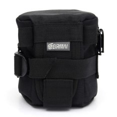 S and F EMB-L2020 Camera Lens Pouch Case Bag for Canon Sony Nikon DSLR SLR (Black) - Intl