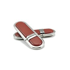 S and F FbscTech 8GB USB 2.0 Leather Flash Drive Data Memory Storage Pen Stick U Disk Red - Intl
