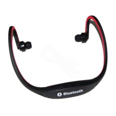 S & F MoTo S9-HD Bluetooth Stereo Headset Neckband Sport Music Universal Headset for iPhone iPad Samsung LG (Red) - Intl