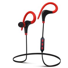 S10 Wireless Bluetooth 4.1 Sports Earphones bluetooth headphone with Mic for Smart Phone (Red) - Intl