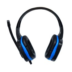 Sades Headset Gaming Extream Chopper SA-711 High Quality Bass - Hitam-Biru