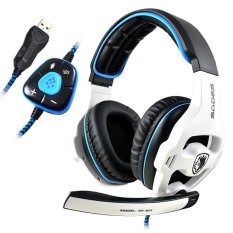Sades SA903 Gaming Headset - Biru