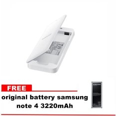 Samsung Extra Battery Kit for Note 4 + Gratis Samsung Battery Note4 3220mAh