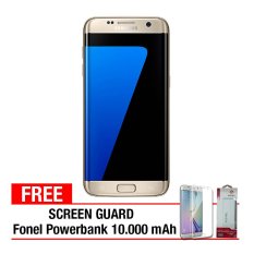 Samsung Galaxy S7 Edge - 32GB - Gold + Gratis Anti Gores + PowerBank