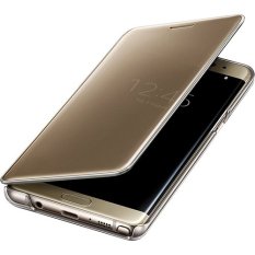 Samsung Original Clear View Cover Samsung Galaxy Note 7 - Gold