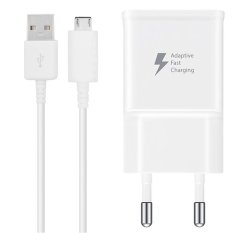 Samsung Travel Adapter + USB Cable - 2A - 15W For Samsung Galaxy
