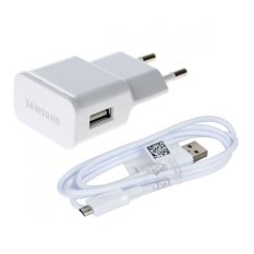 Samsung Travel Charger USB Cable For Samsung Galaxy S3/ S4/ Note 2 /Note 4/ Tab 3 / S4 - 2A 10W - Putih