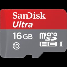 Sandisk Micro SD Ultra 16 GB Class 10 Non Adapter